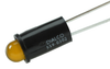 Panel Mount Indicator, Led, 6.35Mm, Yellow, 5V; Led Color Dialight - 30K2966 - Newark, An Avnet Company