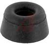 Bumper; Rubber; 1 in.; 1/2 in.; 1/4 in.; 1/4 in.; 3/8 in.; 3/16 in.; Black - 70128013 - Allied Electronics, Inc.