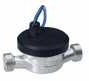 Paddle Wheel Flow Meter, Brass, 0.2 to 18 GPM -- GO-33125-05