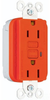 GFCI Duplex Receptacle -- PT1595-RED - Image