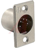 XLR Receptacle; Male; 0.866 in. - 70088528 - Allied Electronics, Inc.