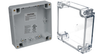 Enclosure, Wall Mount, Pc, Grey/clear; Enclosure Type Bud Industries - 22AJ1425 - Newark, An Avnet Company