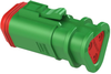 Automotive Housing, Plug, 3Pos, Green Rohs Compliant Amphenol Sine/tuchel - 69AH6689 - Newark, An Avnet Company