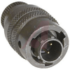 connector,metal circ,str plug,class a,size 8,4 #20 solder pin cont,olive drab - 70143464 - Allied Electronics, Inc.