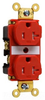Duplex/Single Receptacle - TR63-RED - Thomas & Betts Corporation
