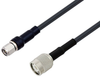 SMA Male to TNC Male Cable 48 Inch Length Using LMR-200 Coax with HeatShrink - PE3W02192/HS-48 - Pasternack