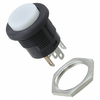 SWITCH PUSHBUTTON SPDT 3A 125V -- 558-LP0115CCKW015DB - Image