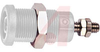 PANEL MT IEC 4MM(0.16IN)JACK FOR SHEATHED PLUG, HEX NUT, 10/PKG. White - 70197286 - Allied Electronics, Inc.