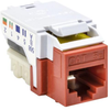 Connector, Rj45, Jack, 8P8C, Idc, Red; Lan Category Hellermanntyton - 75Y2868 - Newark, An Avnet Company