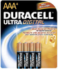 Battery; Alkaline; Ultra Digital; Size AAA; 4 Per Pack - 70149251 - Allied Electronics, Inc.