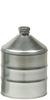 Justrite Silver Steel Safety Can - 697841-10464 - 697841-10464 - R. S. Hughes Company, Inc.