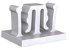 Cable Clamp, Natural, Nylon 6.6, 12.7Mm; Cable Clamp / Clip Type Essentra Components - 66AJ4261 - Newark, An Avnet Company