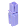 Blade Type Power Connector Housings - 2243-1327G23-BK-ND - DigiKey