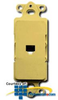 ICC Decorex Screw Down Phone Insert - 6P/6C -- IC630DI6