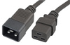 Power Cord, Iec 60320 C20-C19, 500Mm; Cable Length Metric Pro Elec -- 07AH4485