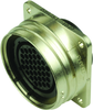 Circular Connector Receptacle Size 28, 37 Position, Panel; Product Range Amp - Te Connectivity - 87F6173 - Newark, An Avnet Company