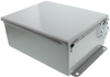 Enclosure, Junction Box, Steel, Gray; Enclosure Type Nvent Hoffman - 16F244 - Newark, An Avnet Company