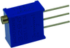 Trimmer Potentiometer 2Kohm 25Turn Pcb; Trimpot Type Bourns - 04B1643 - Newark, An Avnet Company