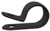 Cable Clamp, 0.5, Pa 6.6, Black, Screw; Cable Clamp / Clip Type Essentra Components - 31AJ8789 - Newark, An Avnet Company