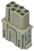 Heavy Duty Insert, Rcpt, 8Pos, 16A Rohs Compliant Ilme - 66AH5536 - Newark, An Avnet Company