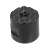 Round Gripper; Tapped Through Hole, Tooth Pattern=Fine - RGHS-265 - Reid Supply