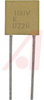 Capacitor, Ceramic;0.047uF;Multilayer;Radial;100VDC;10%;X7R;0.09In.T;0.29In.L;0 - 70186302 - Allied Electronics, Inc.