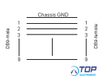 W&T 11952, RS232 1:1-Cable, DB9F - DB9M, 2m -- 17543