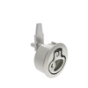 Compression Latch, Medium Size, Key Locking, 2 - 12mm  Door thickness, 39 - 52mm  Grip, 316 Stainless Steel, Electropolished - M1-20-91-38 - Southco