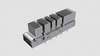 QSFP DD - UE36D1620005A4A - Amphenol Communications Solutions