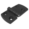 Surface Mount Hinge, 96 mm size, with Mounting CSK Holes,Polyamide, Black - EH-DHIF-76115 - Southco