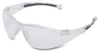 North A800 Polycarbonate Standard Safety Glasses Clear Lens - Clear Frame - Wrap Around Frame - 040025-108619 - 040025-108619 - R. S. Hughes Company, Inc.