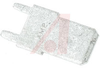 Tab; Brass; Straight; PCB; 0.250 x 0.032 in.; 0.055 in. (PCB); Tin - 70084300 - Allied Electronics, Inc.