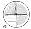 RETICLE #6-FOR 7X COMPARATOR - 12245-6 - Flexbar Machine Corporation