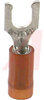 Terminal; Fork; 22 to 16 AWG; 0.136 in.(Max.); Copper; Tin; Nylon; #8; Fork - 70092030 - Allied Electronics, Inc.