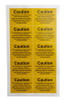 Safety Labels - 7760973 - RS Components, Ltd.