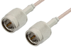75 Ohm TNC Male to 75 Ohm TNC Male Cable 24 Inch Length Using 75 Ohm RG179 Coax - PE35360-24 - Pasternack