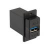 USB, DVI, HDMI Connector Adapters - ECF504-3AA-BLK - ODG (Origin Data Global)