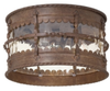 8889-A61 3 Light Flush Mount - 8889-A61 - Minka Group