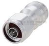Low PIM 4.3-10 Female (Jack) to N Male (Plug) Adapter, Tri-Metal Plated Brass Body, High Temp, 1.25 VSWR - FMAD1179 - Fairview Microwave Inc.