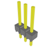 Headers, Male Pins - 612-MTSW-103-08-G-S-305-ND - DigiKey