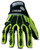 Hexarmor Chrome Series 4026 Yellow 11 Superfabric/Synthetic Leather Mechanic's Gloves - PVC Knuckles & Dotted Palm & Fingers Coating - 4026 SZ 11 - 4026 SZ 11 - R. S. Hughes Company, Inc.