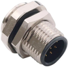 Sensor Conn, M12, 8Pos, Plug, Panel; Product Range Norcomp - 62AJ7473 - Newark, An Avnet Company