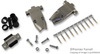 D Sub Connector, Standard, 9 Position, Receptacle; No. Of Contacts Amp - Te Connectivity - 42K7919 - Newark, An Avnet Company