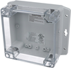 Enclosure, Wall Mount, Pc, Grey/clear; Enclosure Type Bud Industries - 22AJ1426 - Newark, An Avnet Company