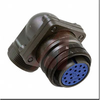 connector,metal circ,rt angle plug,size14s,6#16 solder socket cont,olive drab - 70109385 - Allied Electronics, Inc.