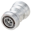 Low PIM 7/16 DIN Female (Jack) to 4.3-10 Male (plug) QD Adapter, Tri-Metal Plated Brass Body, High Temp, 1.2 VSWR - FMAD1172 - Fairview Microwave Inc.