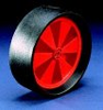 Solid Rubber Tyre Wheel with Plastic Centre - GB260 25.4/59 - Plasticwheels Ltd.