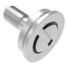 Flush Screw Assembly, 4-40 Thread, Slotted Recess, Stainless Steel, Passivated - F5-60-406-20 - Southco