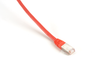 CAT6 400-MHz Solid Ethernet Patch Cable F/UTP CMP Molded RD 1-ft. - EVNSL0273RD-0001 - Black Box