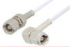 SMC Plug to SMC Plug Right Angle Cable 48 Inch Length Using RG196 Coax - PE3601-48 - Pasternack